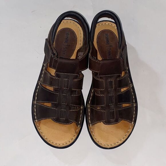 MINNETONKA LEATHER UPPER SHOES SIZE 8N main image 6
